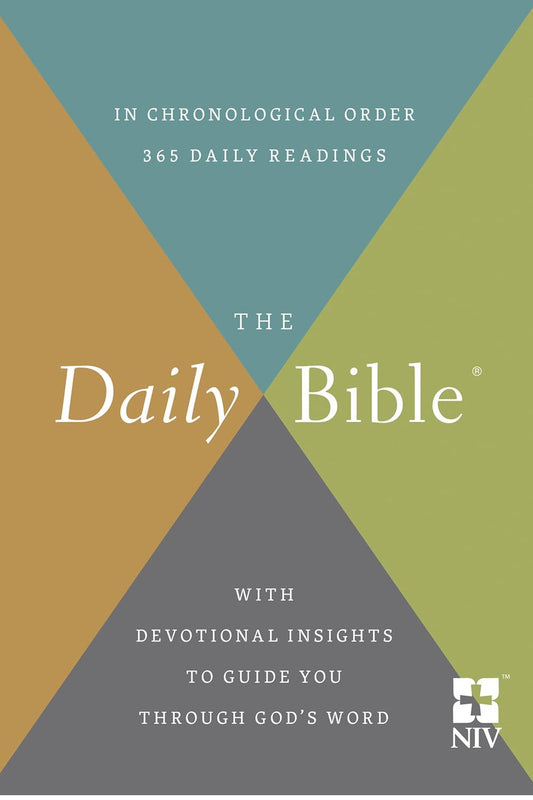 NIV Chronological Daily Bible 365 Readings Paperback
