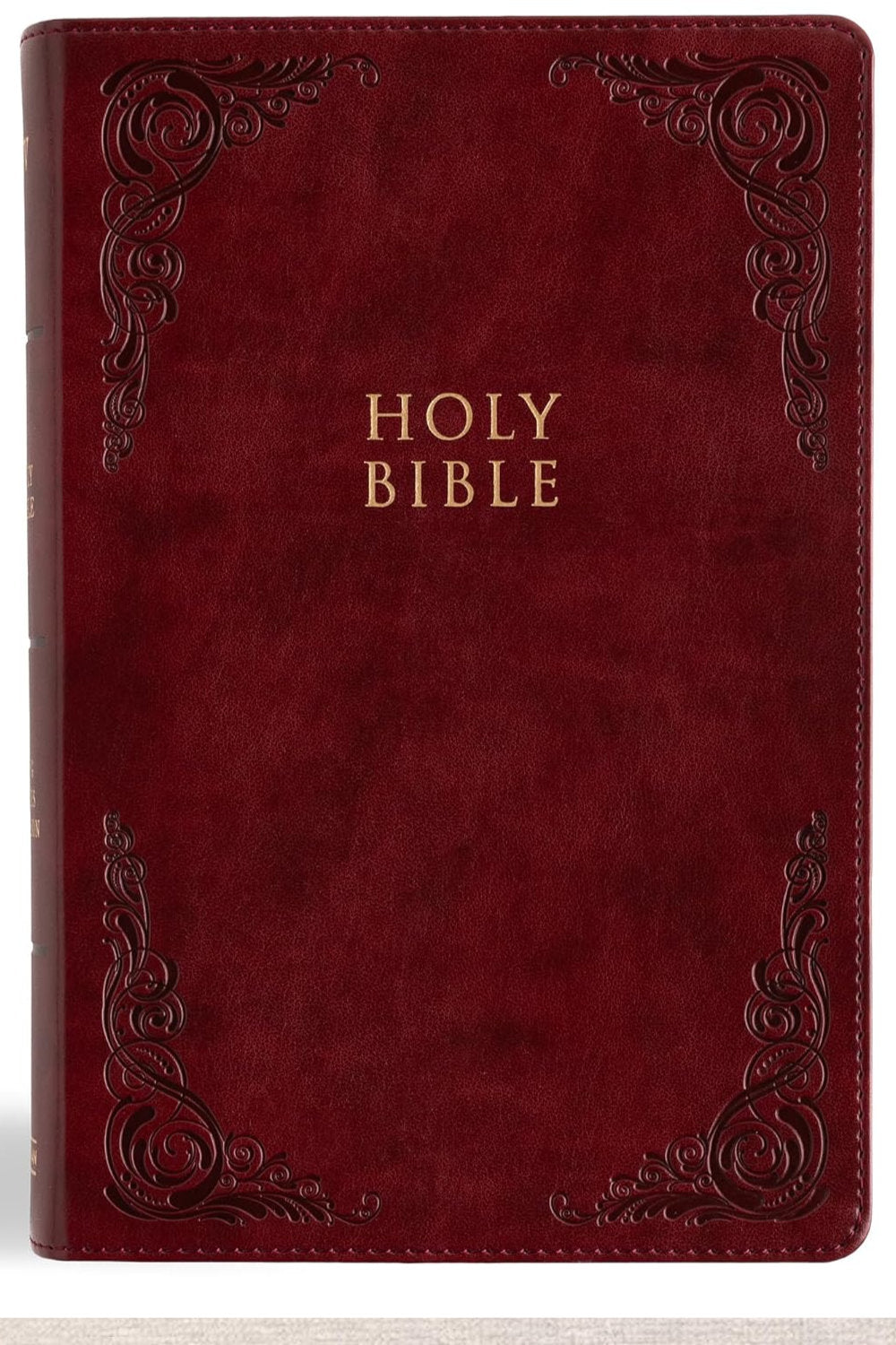 KJV Large Print Personal Size Reference Bible, Burgundy