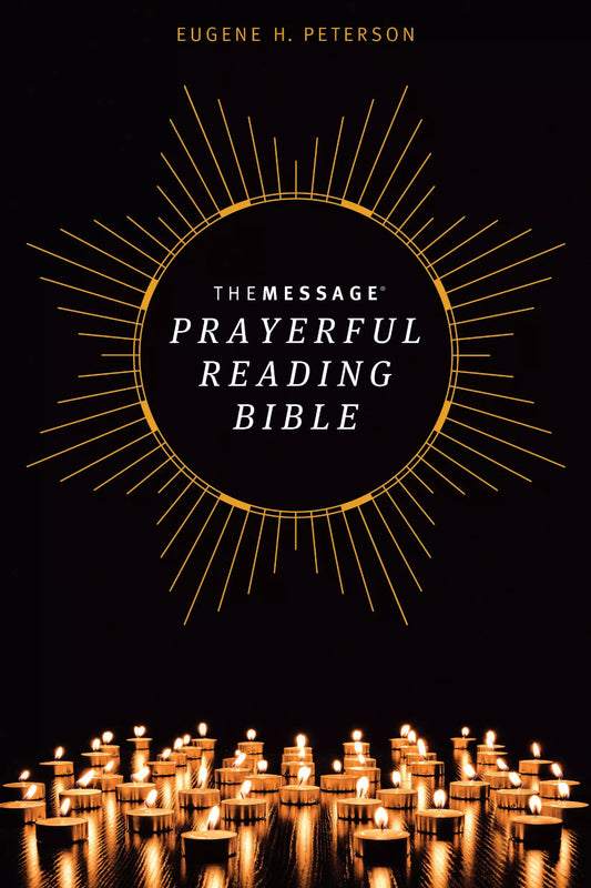 Message Prayerful Reading Bible H/bk