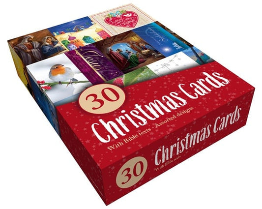 Christmas Cards 30 Value Boxed   151  805000