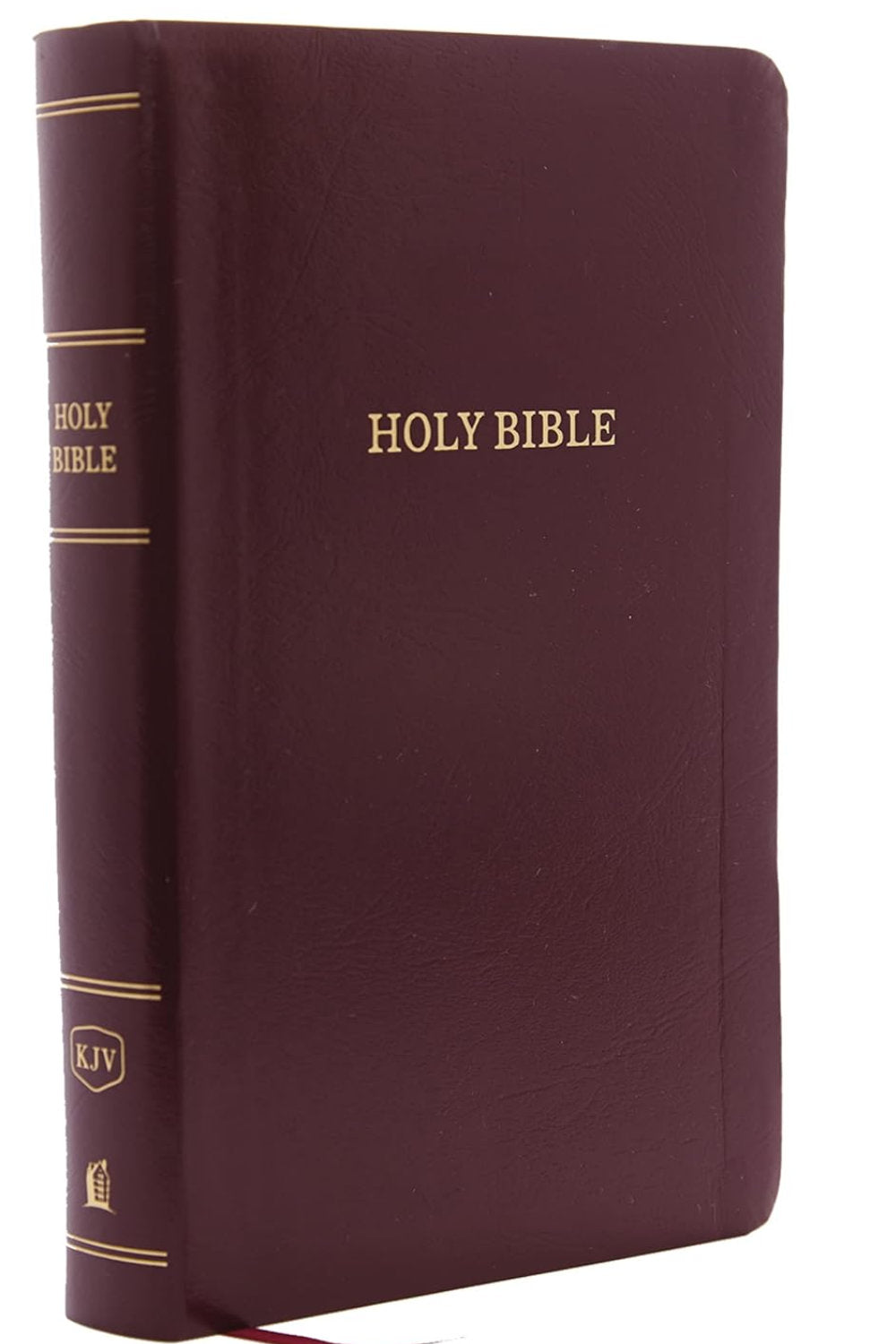 KJV Personal Size Giant Print Reference Bible Burgundy