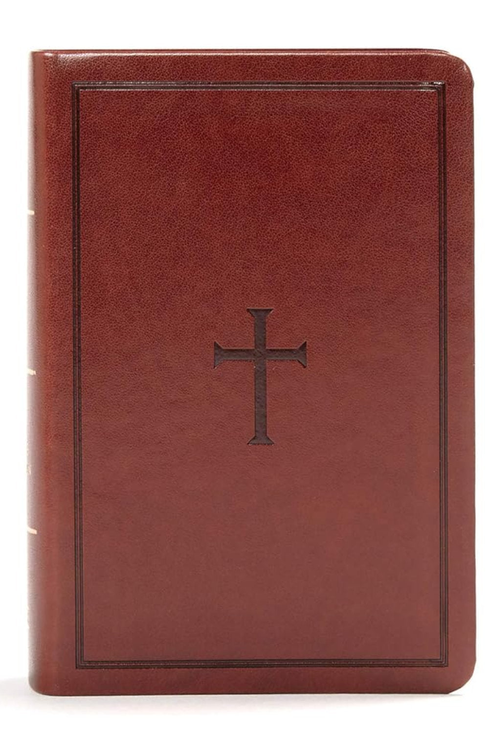KJV Large Print Compact Ref Brown