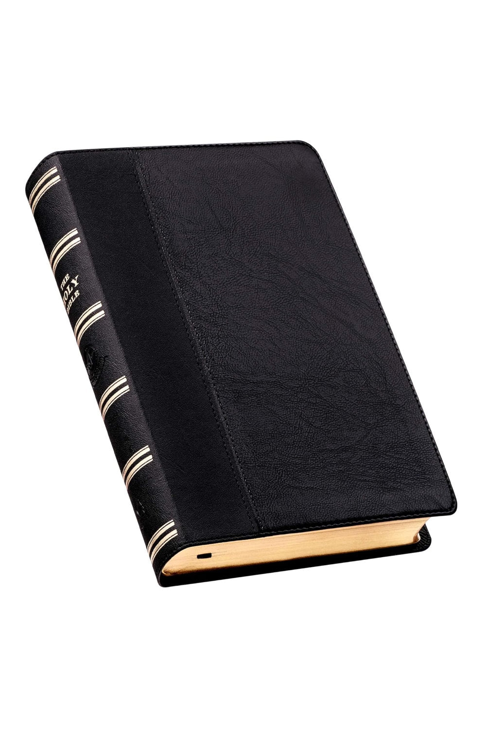 KJV Giant Print Lux-Leather 2-Tone Black Imitation