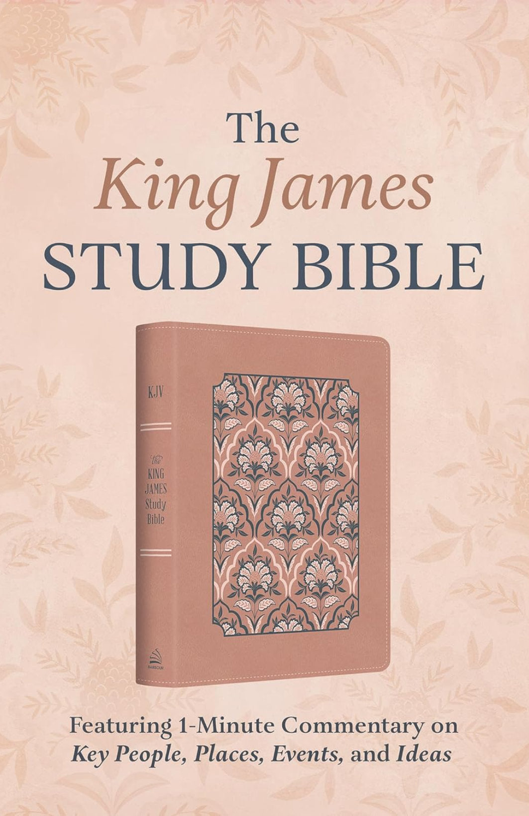 KJV Study Bible Featuring One Minute Commentary on Key  People, Places, Events and Ideas
