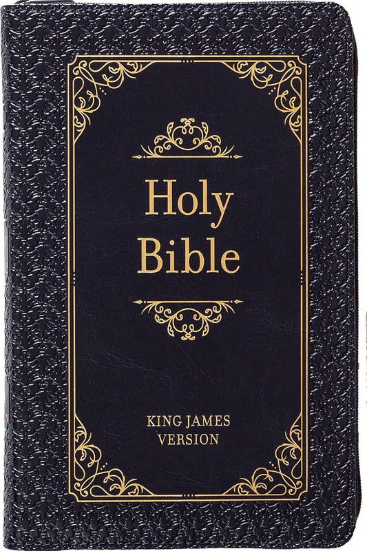 KJV Holy Bible Zip Midnight: King James Version