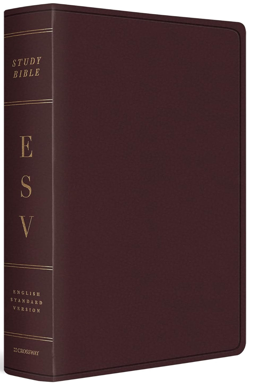 ESV Study Bible, Large Print (Bonded Leather, Burgundy): Esv Study Bible, Burgundy