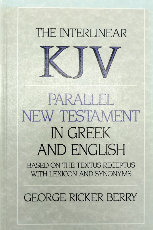 Interlinear KJV Parallel New Testament in Greek and English