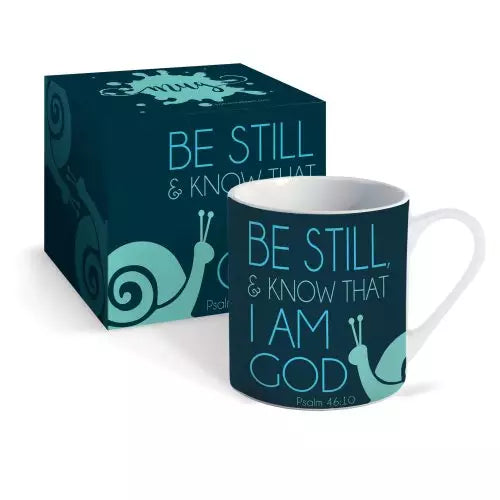 Mug & giftbox  Be still [Snail]  131 MG152