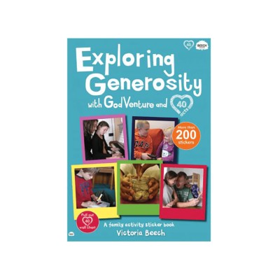 Exploring Generosity With God Venture And 40 Acts- Family Activity Sticker Book