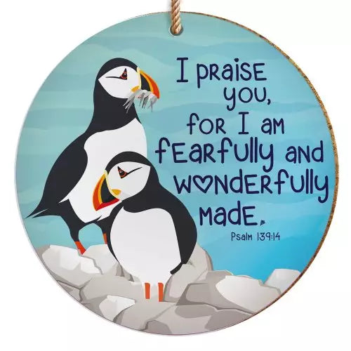 Hanging Ornament I Give Praise 131 - CD60