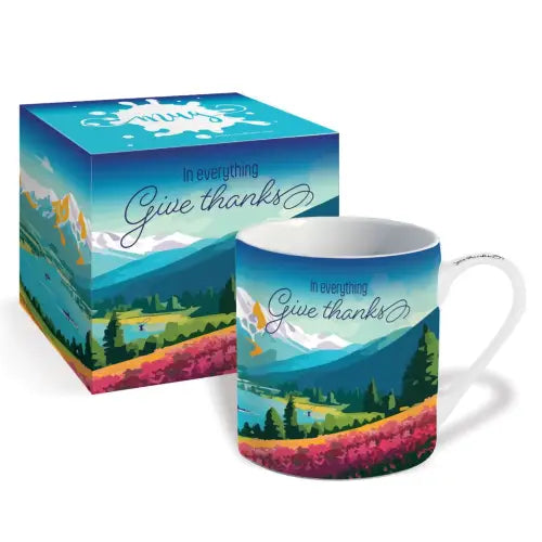 Mug & Giftbox  Give Thanks  131  MG164