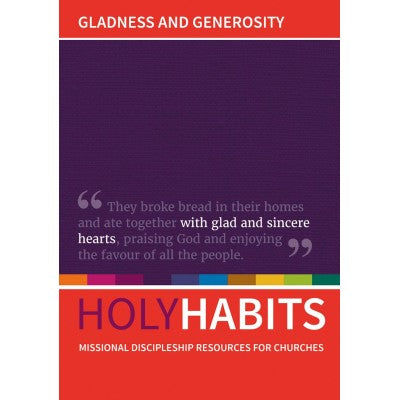 Holy Habits Gladness & Generosity All Age Resource