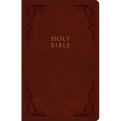 KJV Large Print personal Size Reference Burgundy