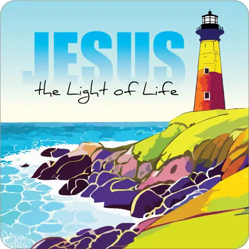 Coaster - Jesus The Light Of Life- 131  C471