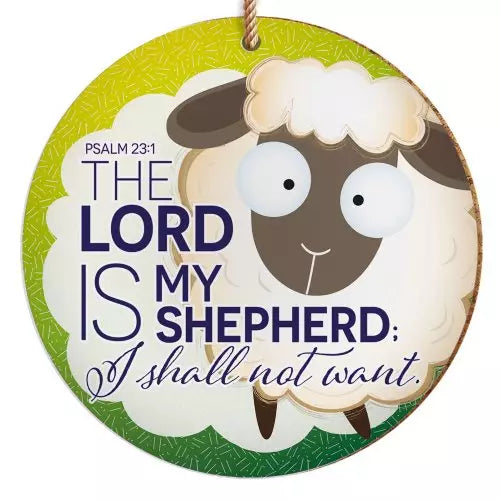 Hanging Ornament Lord Is My Shepherd 131 - CD65