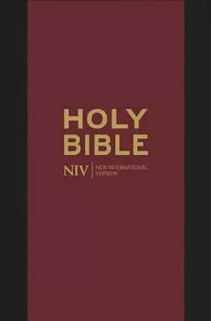 NIV Pocket Black with Zip