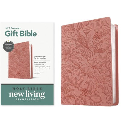 NLT Premium Gift Bible Dusty Pink Leathersoft