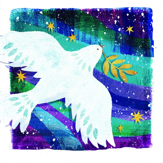 Christmas Cards  Tearfund  Printy Dove 143 TF232