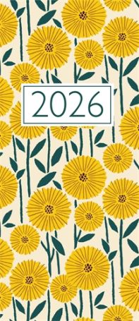 Church Pocket Book & Diary 2026 With Lectionary Flowers