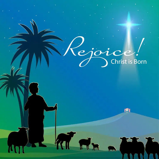 Christmas Cards Christ is Born  131  CM189