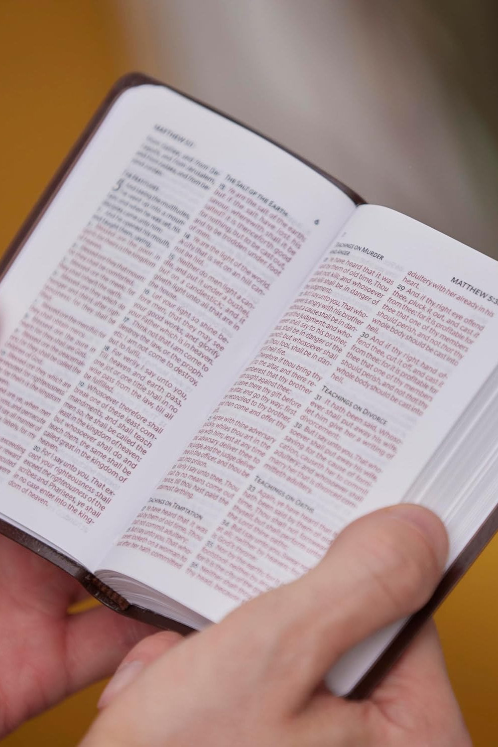 KJV Pocket New Testament With Psalms & Proverbs, Purple