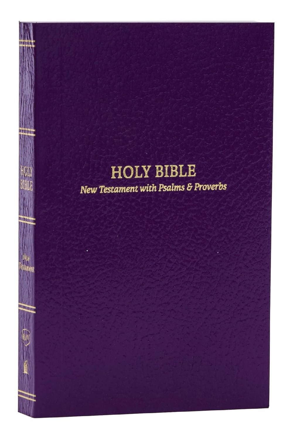 KJV Pocket New Testament With Psalms & Proverbs, Purple