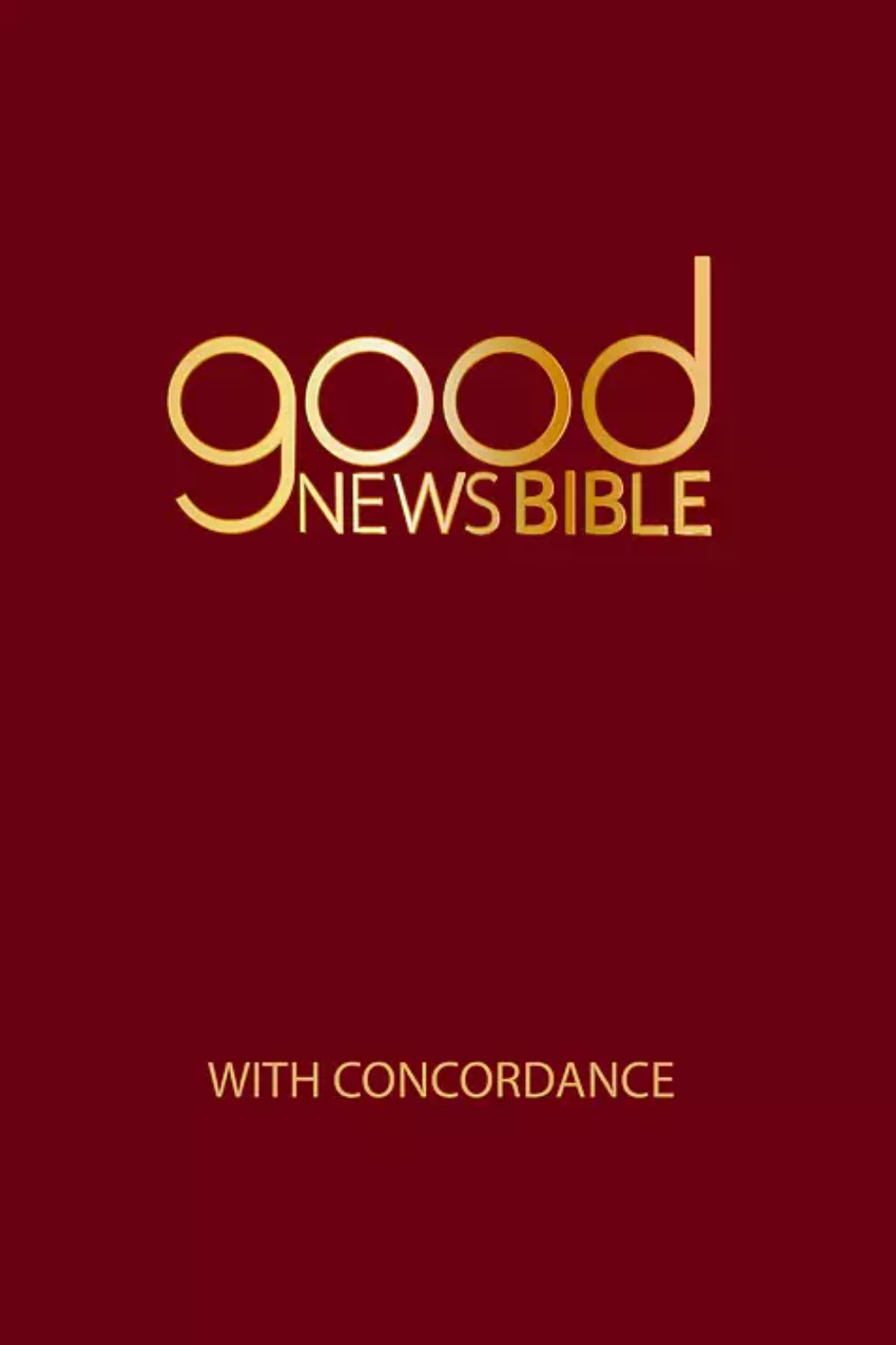GNB Maroon Bible with Concordance