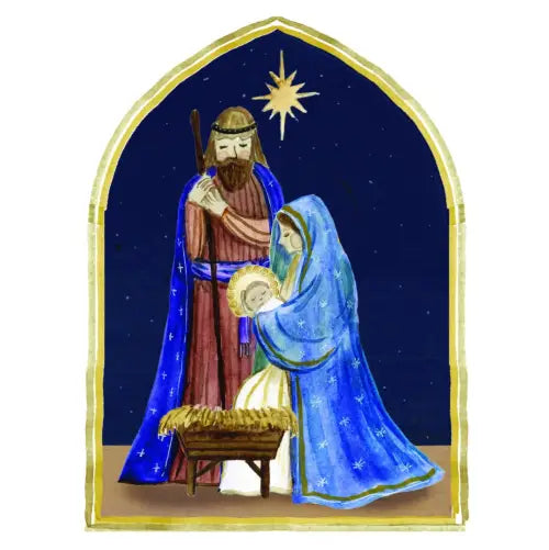 Christmas Cards  Tearfund  Holy Family 143 TF240