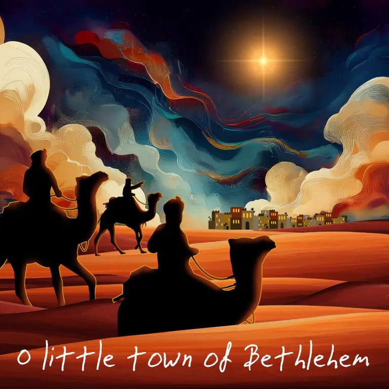 Christmas Cards  O Little Town 131 CM196