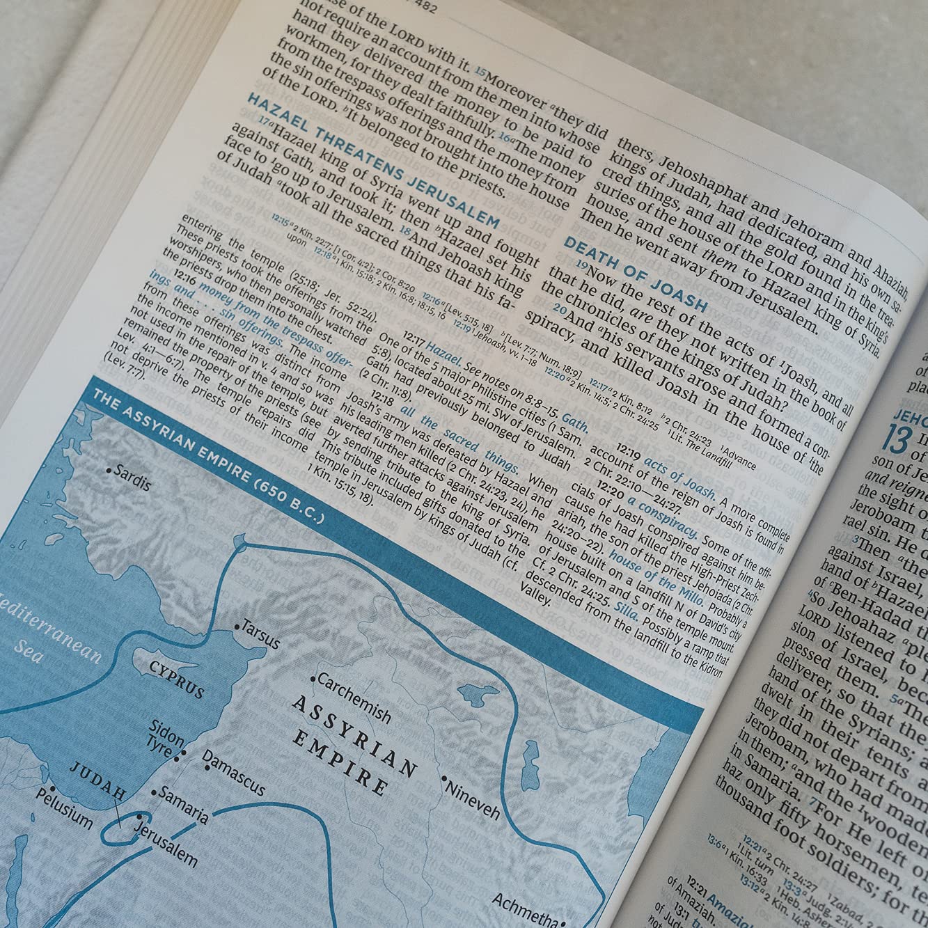 NKJV, MacArthur Study Bible, 2nd Edition, Cloth over Board, Blue, Comfort Print