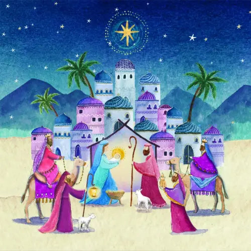 Christmas Cards  Tearfund  Manger Scene  143 TF246