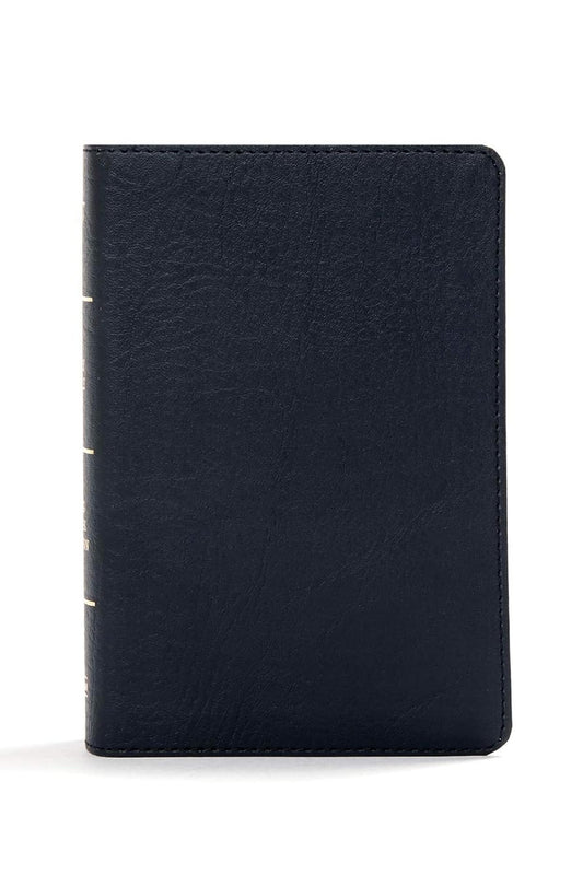 KJV Large Print Compact Reference Bible, Black LeatherTouch